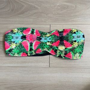 VICTORIAS SECRET WATERMELON BANDEAU